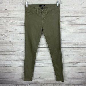 Flying Monkey Green Low Rise Skinny Jeans